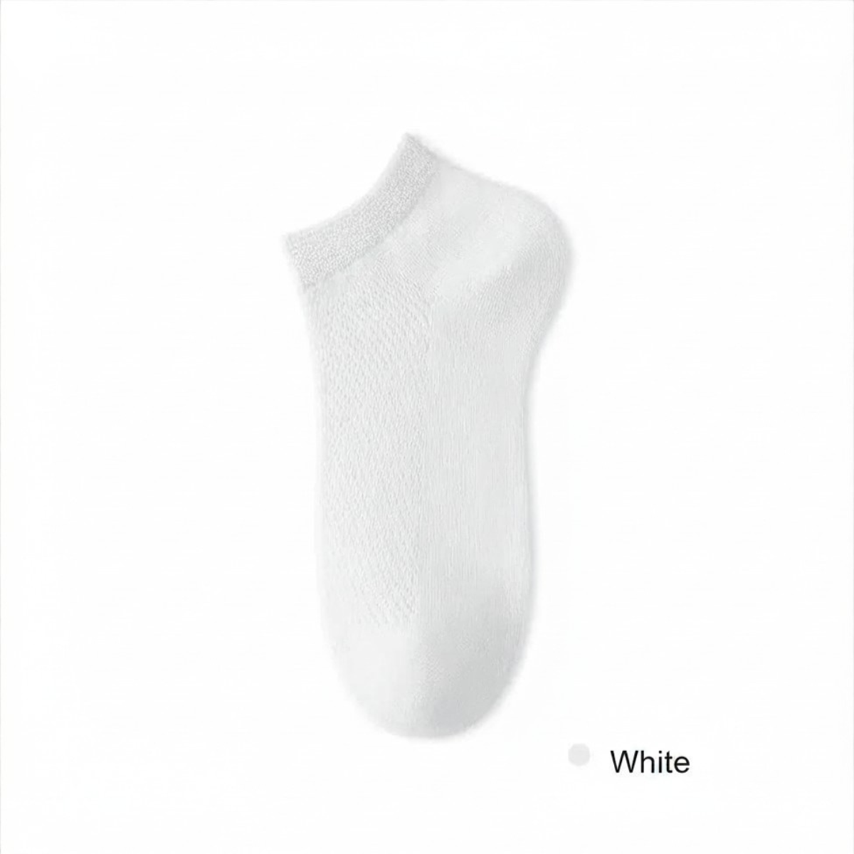 BASIQ Women's AirMesh 95% Combed cotton Ankle solid socks - anti odour, sweat absorbant, seamless, low cut socks