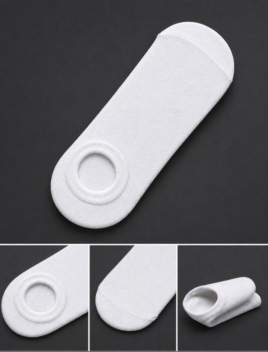 BASIQ No show Solids Premium Combed cotton socks