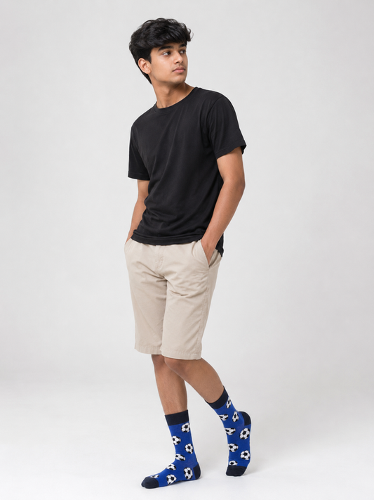 BASIQ Football Crew Socks – Royal Blue