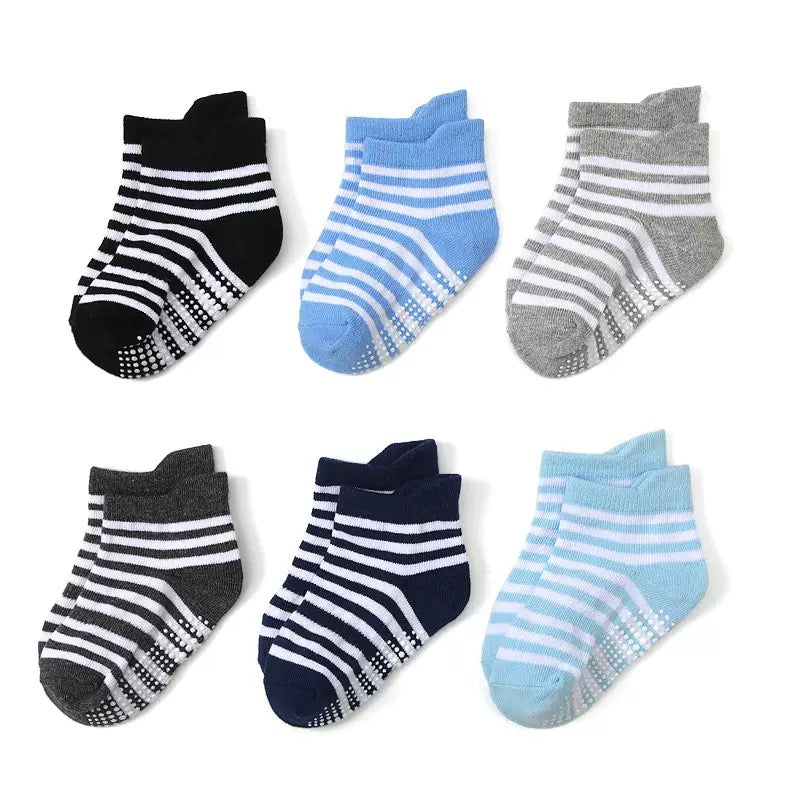 BASIQ kids Stripe Anti slip Combed Cotton 6 colors