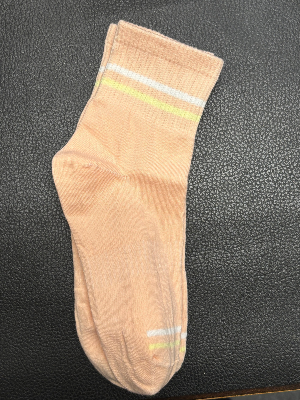 BASIQ Women’s Pastel Stripe Cotton Socks - 5 colors