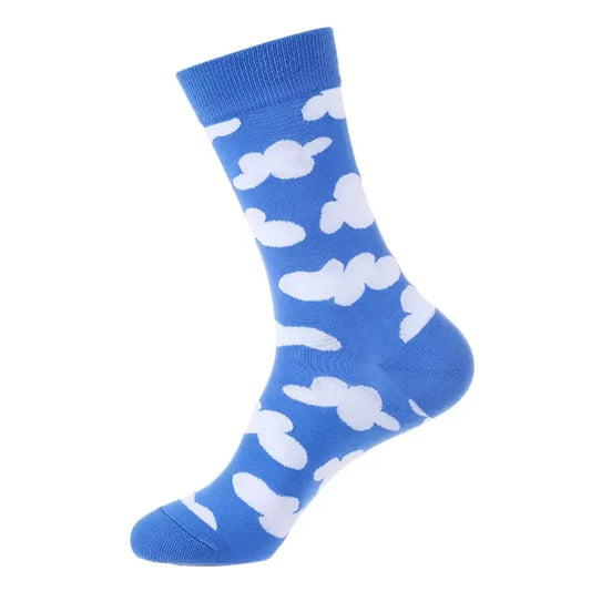 4 Pair BASIQ Bundle - Trendy Crew Socks for Women