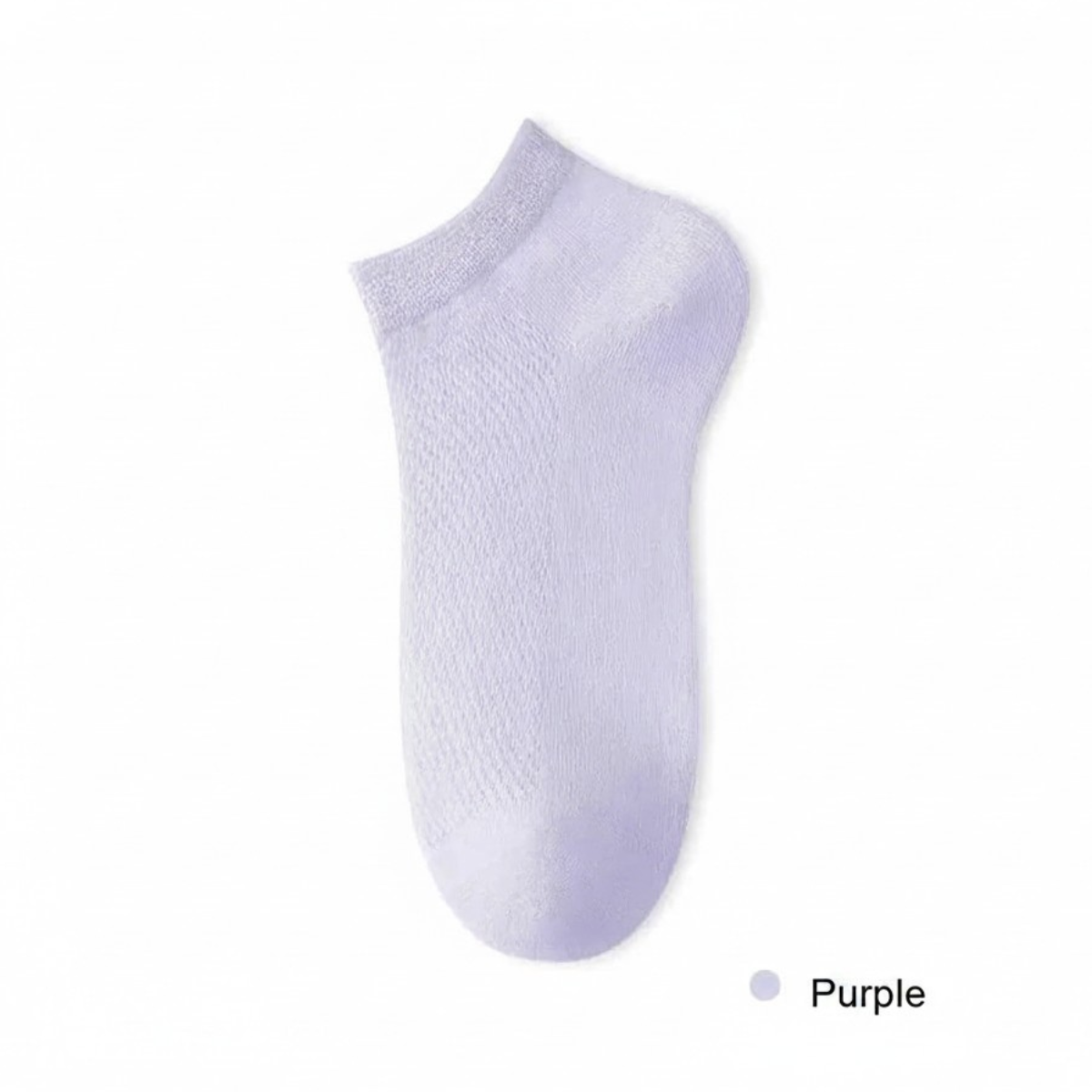 BASIQ Women's AirMesh 95% Combed cotton Ankle solid socks - anti odour, sweat absorbant, seamless, low cut socks