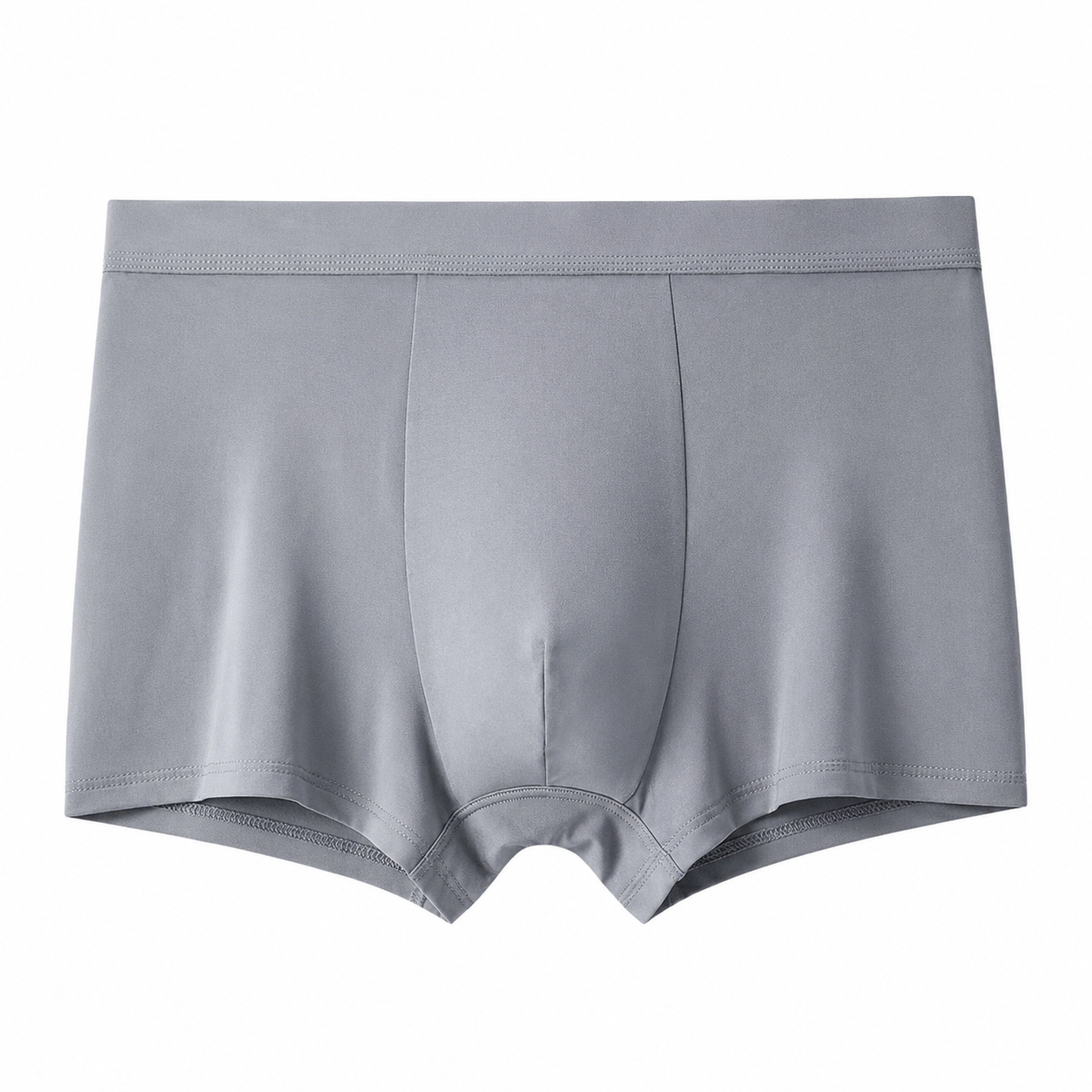 BASIQ Men's Stretch Boxer Brief - Grey