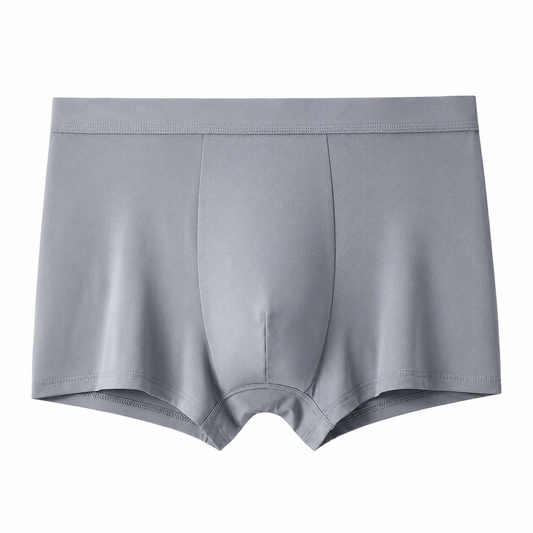 BASIQ Men's Stretch Boxer Brief - Grey