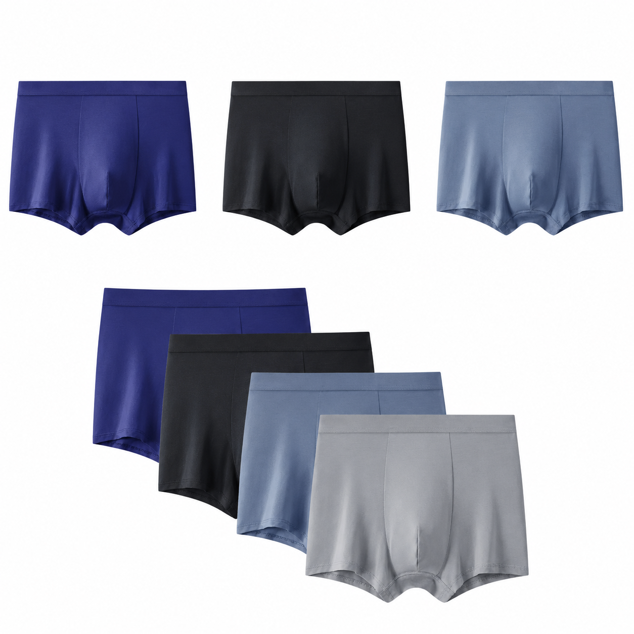 4 Pack Bundle: Men's Modal Stretch Underwear Brief