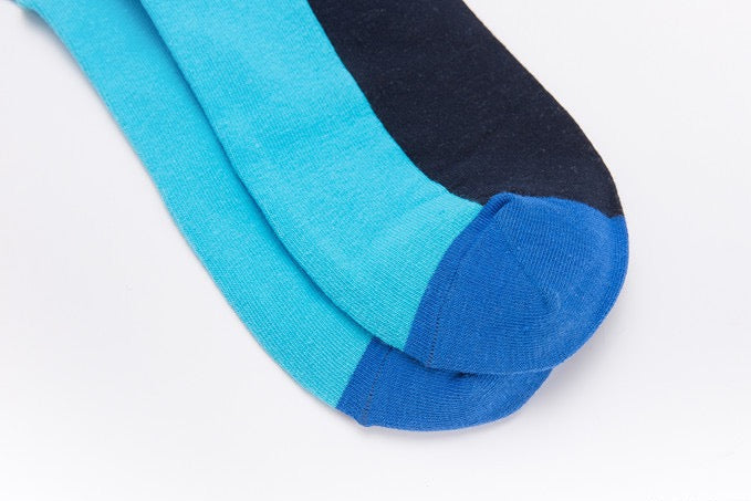 BASIQ Heritage Argyle Crew Socks – Green, Gray & Black