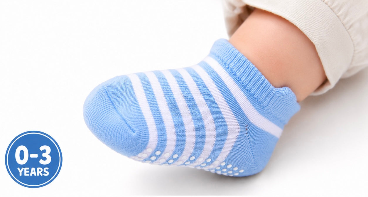 BASIQ kids Stripe Anti slip Combed Cotton 6 colors