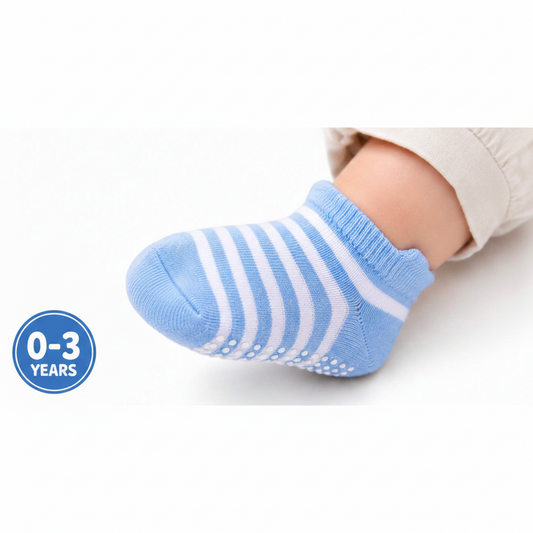 BASIQ kids Stripe Anti slip Combed Cotton 6 colors