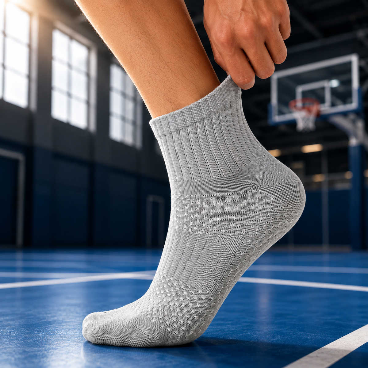 BASIQ Sports Cushioned short tube Socks