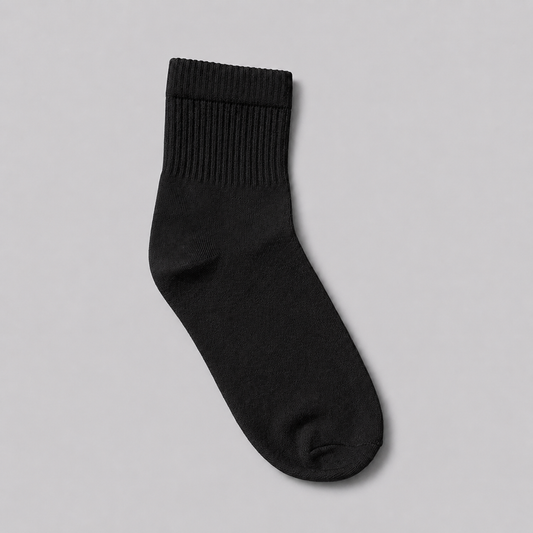 BASIQ Essential black Socks – 3 Pair Bundle | 3 Lengths
