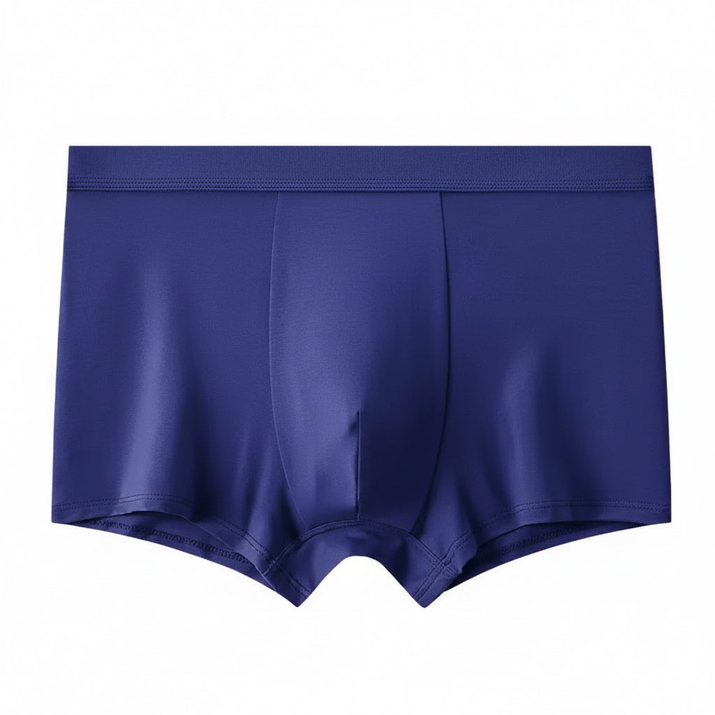 BASIQ Men'sModal Stretch Boxer Brief - Royal Blue